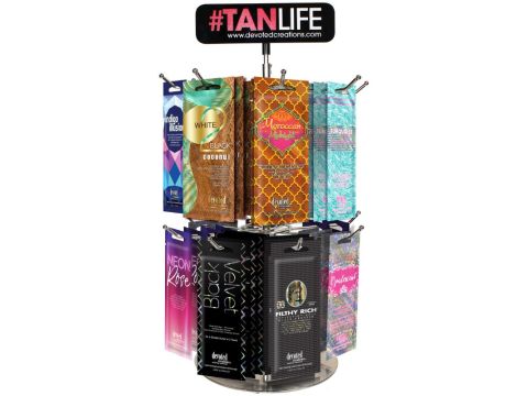 Hochwertiges Display mit 8 Sachethaltern